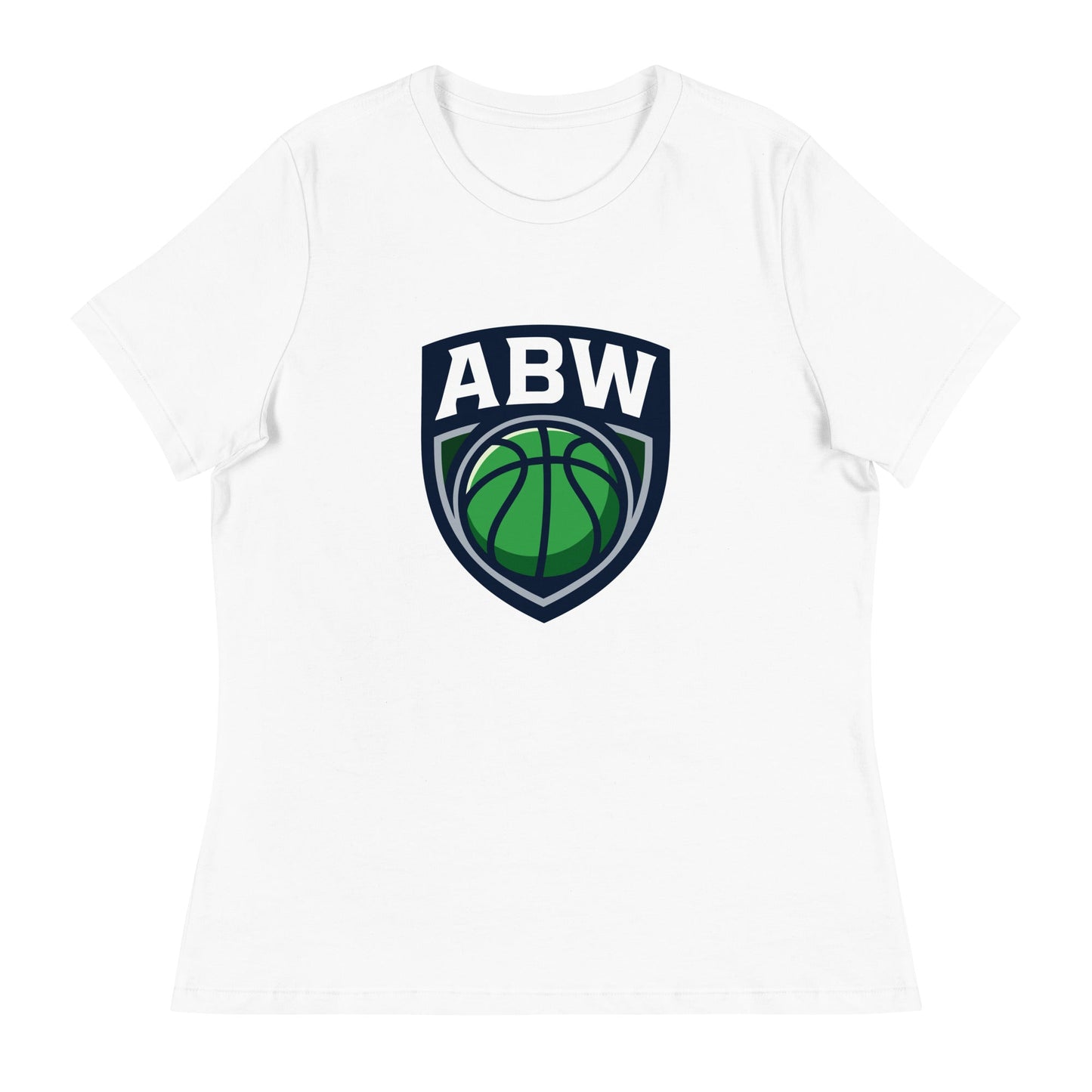 Performance | Women's Relaxed T Shirt | A Better Way Basketball Program | Shield Logo