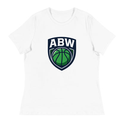 Performance | Women's Relaxed T Shirt | A Better Way Basketball Program | Shield Logo