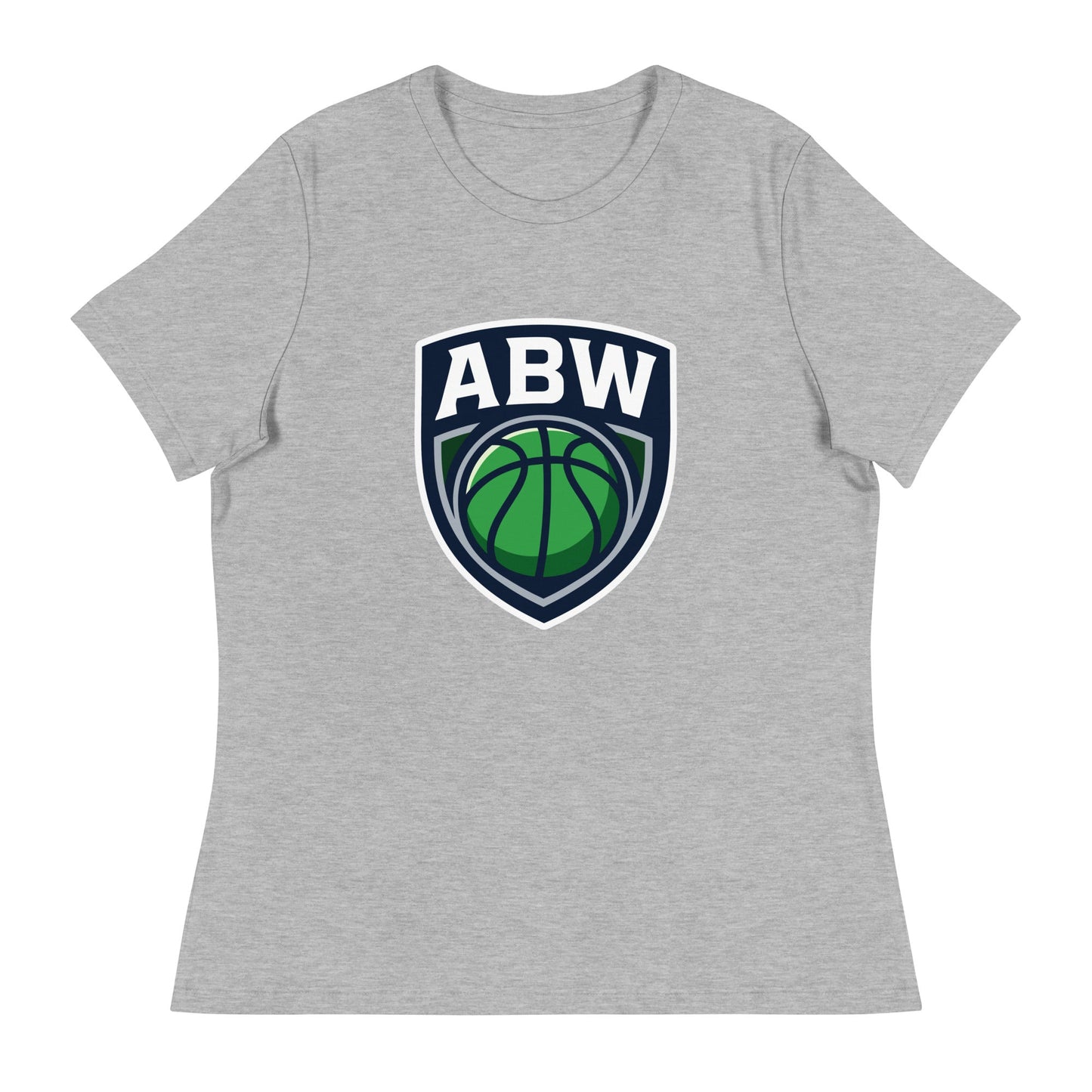 Performance | Women's Relaxed T Shirt | A Better Way Basketball Program | Shield Logo