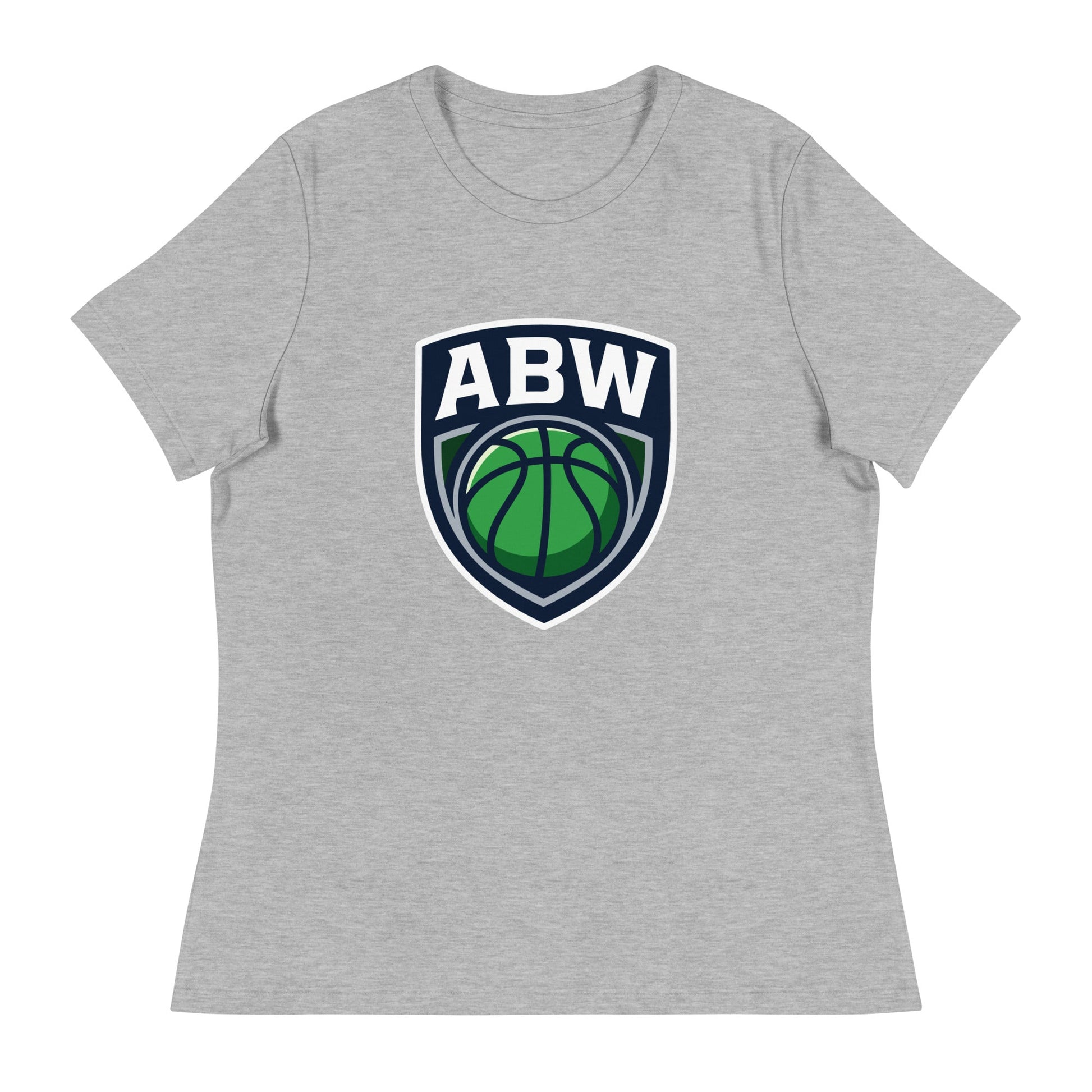 Performance | Women's Relaxed T Shirt | A Better Way Basketball Program | Shield Logo