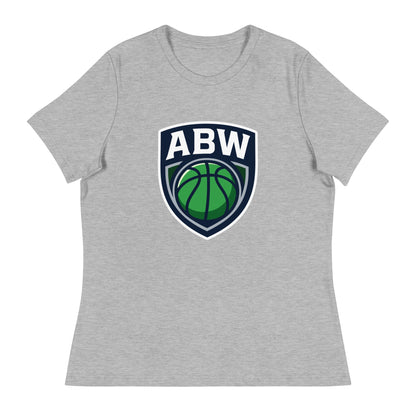 Performance | Women's Relaxed T Shirt | A Better Way Basketball Program | Shield Logo