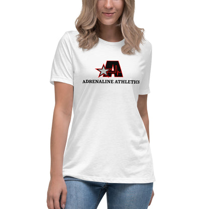 Performance | Women's Relaxed T Shirt | Adrenaline Athletics | Block A Logo