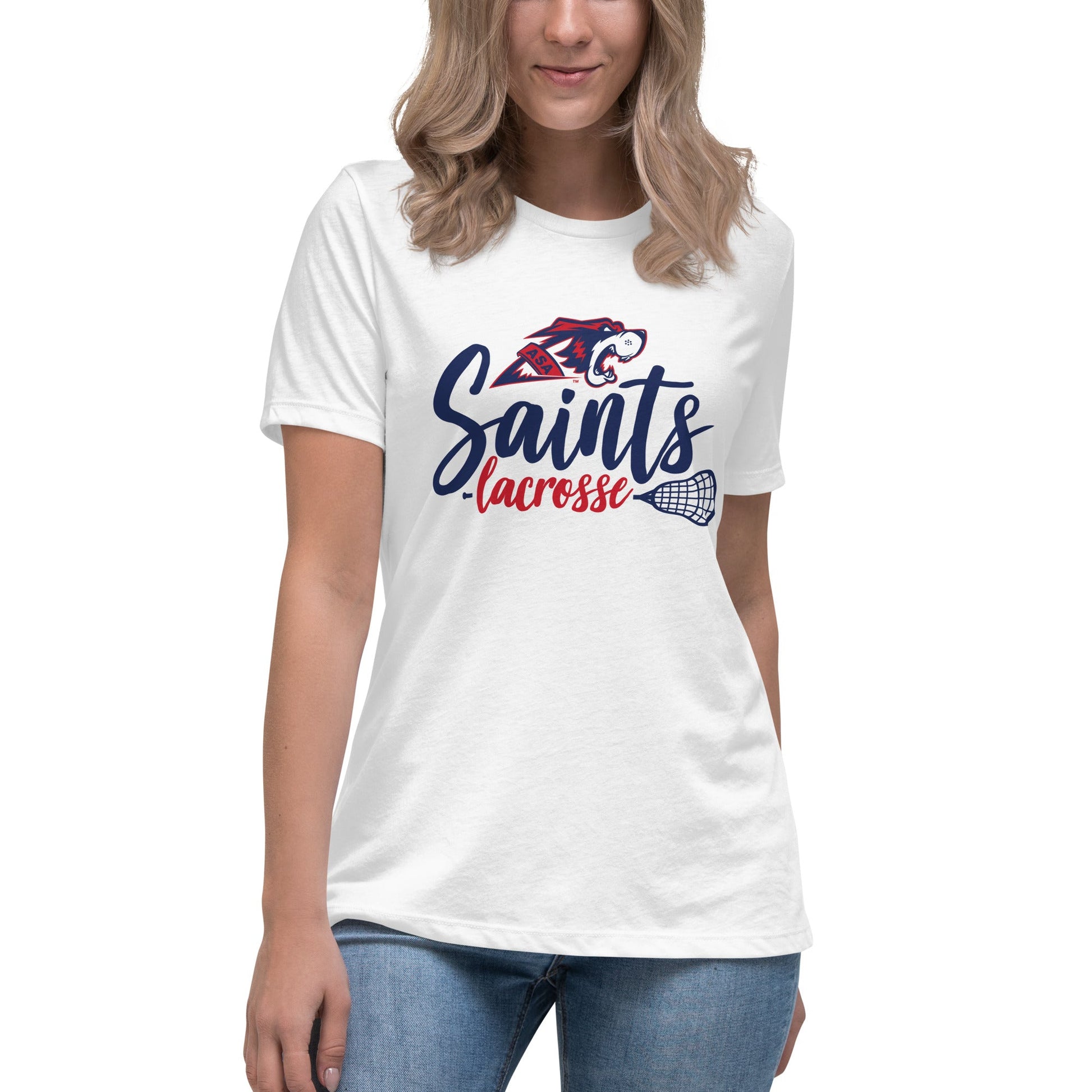 Performance | Women's Relaxed T Shirt | All Saints Academy Lacrosse