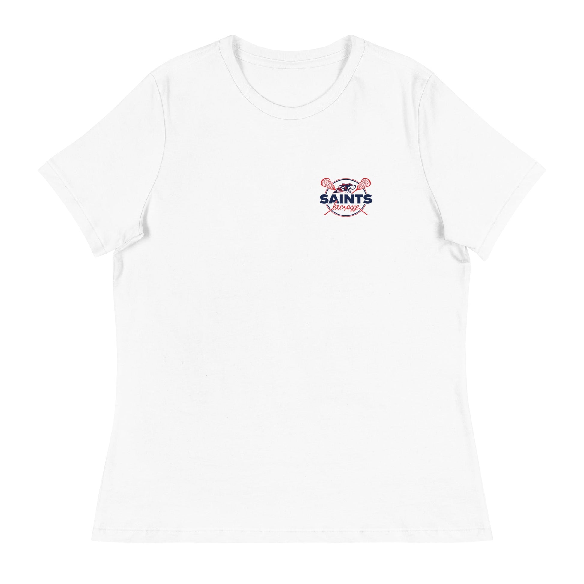 Performance | Women's Relaxed T Shirt | All Saints Academy Lacrosse | Pocket Logo