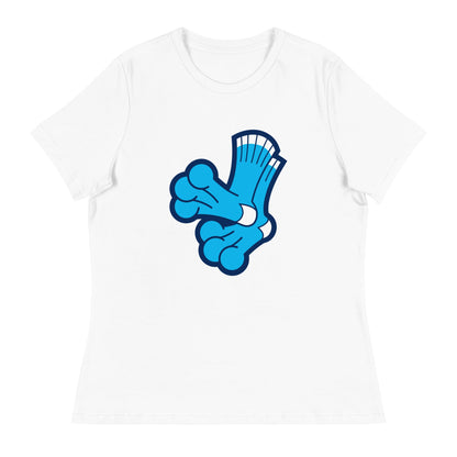 Performance | Women's Relaxed T Shirt | Aquasox Softball | Athletic Sock Logo