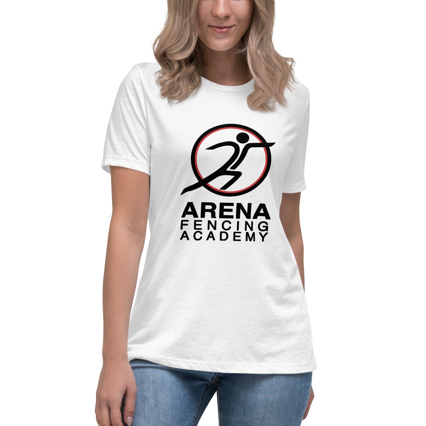Performance | Women's Relaxed T Shirt | ARENA | AFA Black Logo