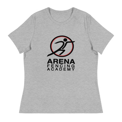 Performance | Women's Relaxed T Shirt | ARENA | AFA Black Logo