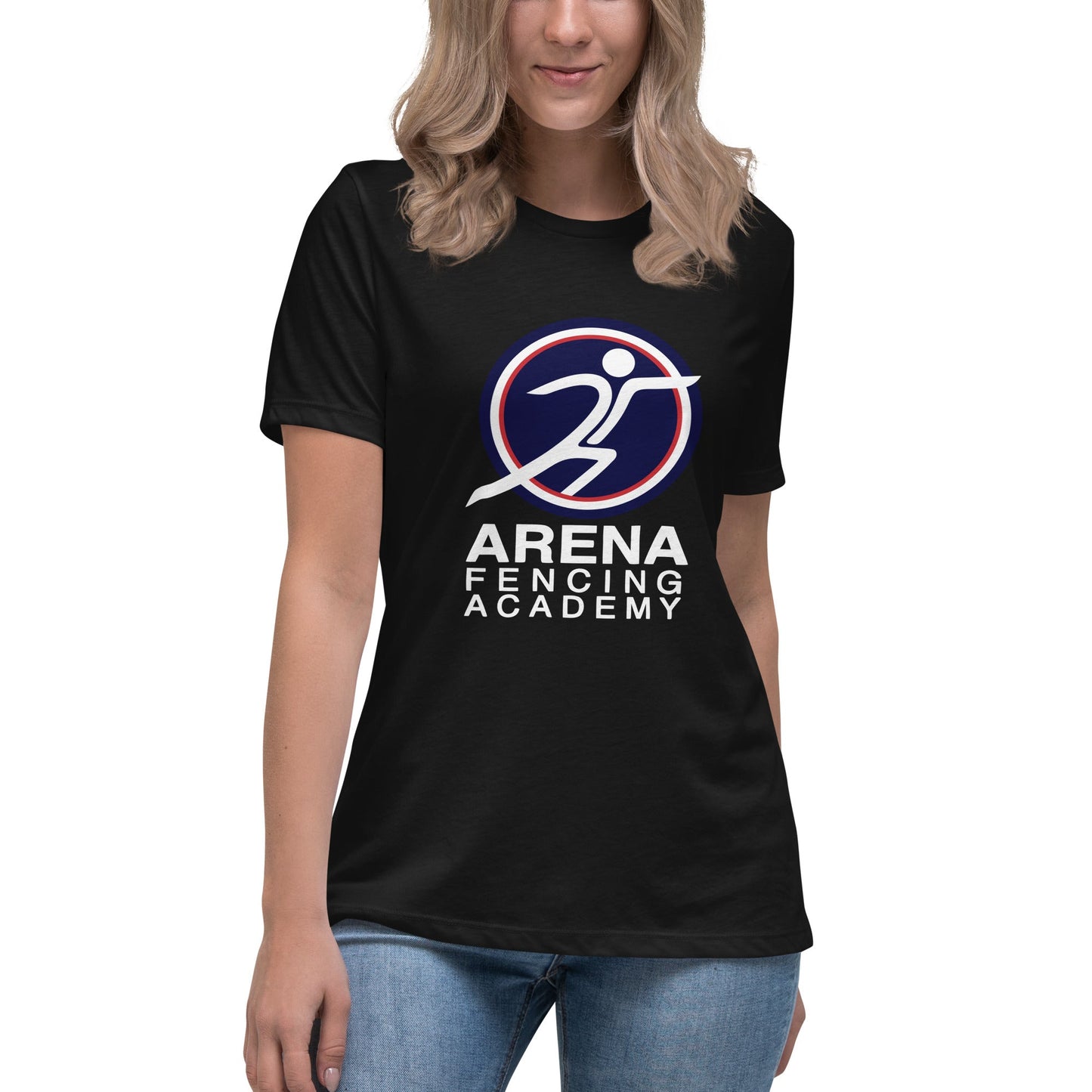 Performance | Women's Relaxed T Shirt | ARENA | AFA White Logo
