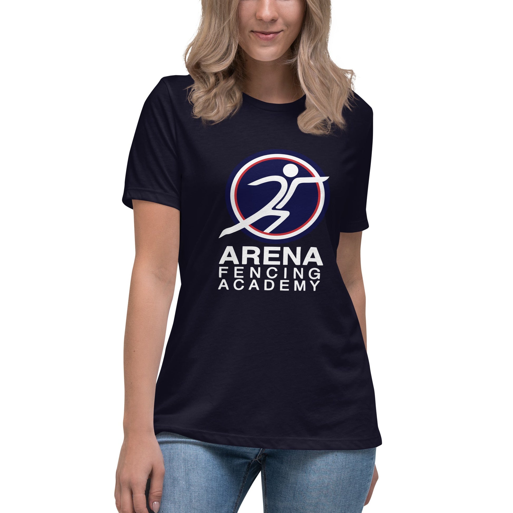 Performance | Women's Relaxed T Shirt | ARENA | AFA White Logo