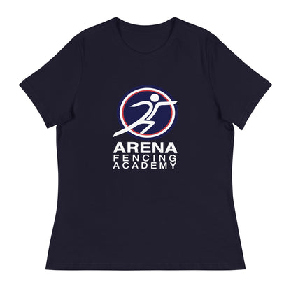 Performance | Women's Relaxed T Shirt | ARENA | AFA White Logo