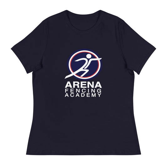 Performance | Women's Relaxed T Shirt | ARENA | AFA White Logo