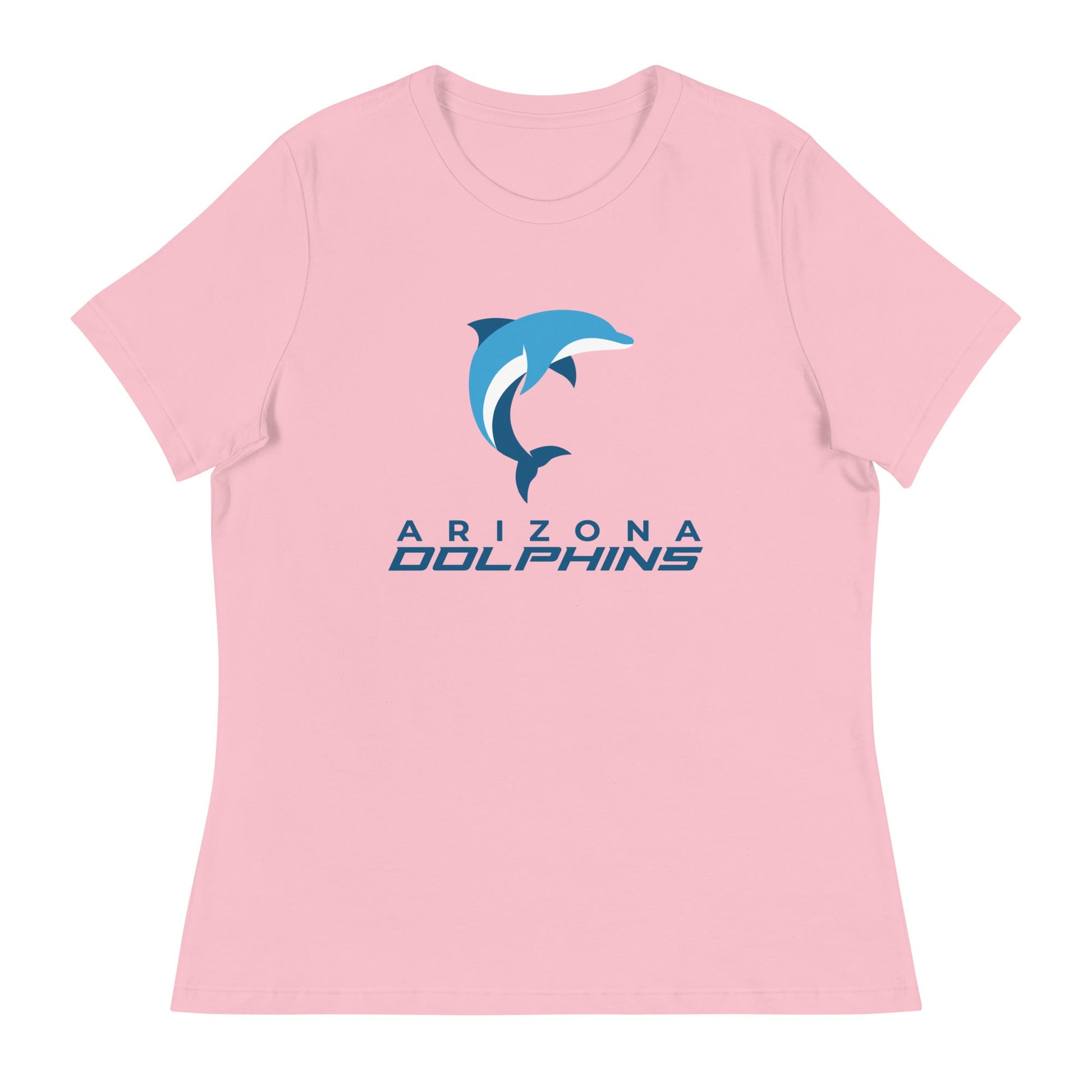 Performance | Women's Relaxed T Shirt | Arizona Dolphins Swim Team | Wave Athletic Logo