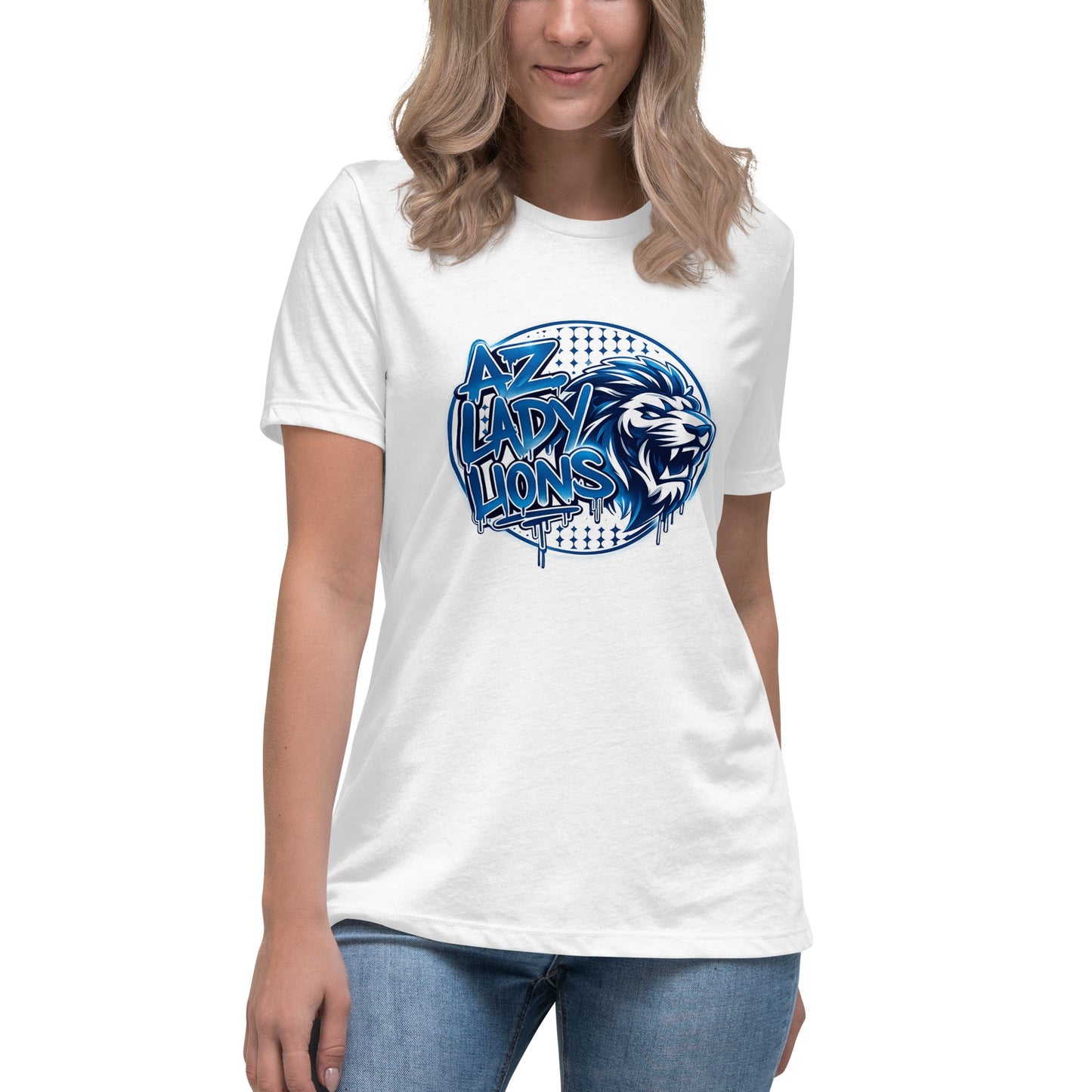 Performance | Women's Relaxed T Shirt | Arizona Lady Lions | Mascot Logo