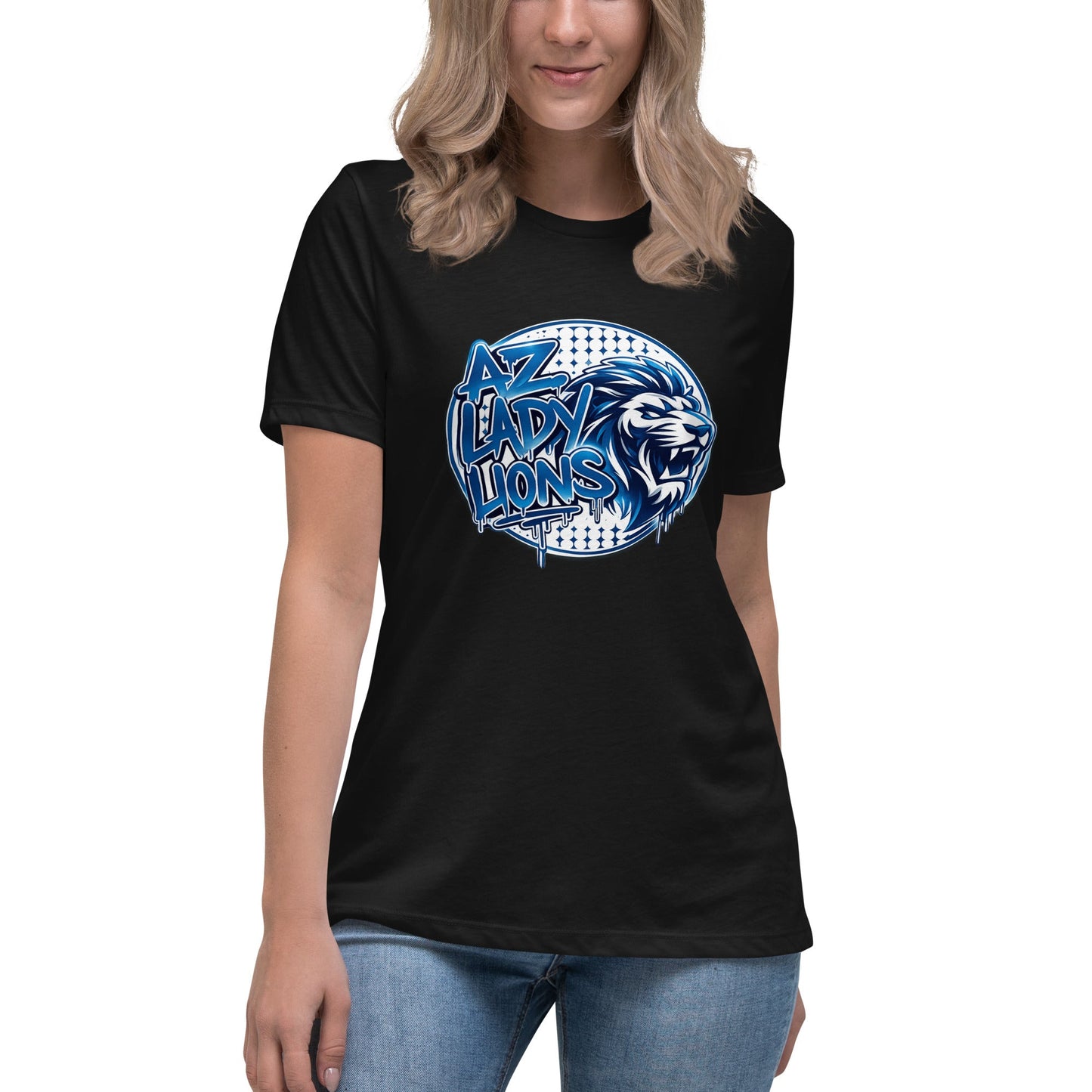 Performance | Women's Relaxed T Shirt | Arizona Lady Lions | Mascot Logo