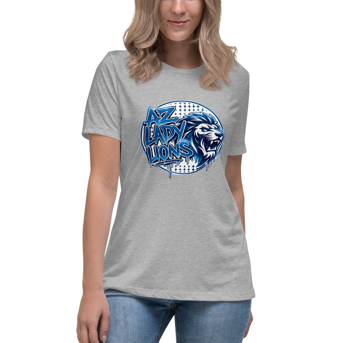 Performance | Women's Relaxed T Shirt | Arizona Lady Lions | Mascot Logo