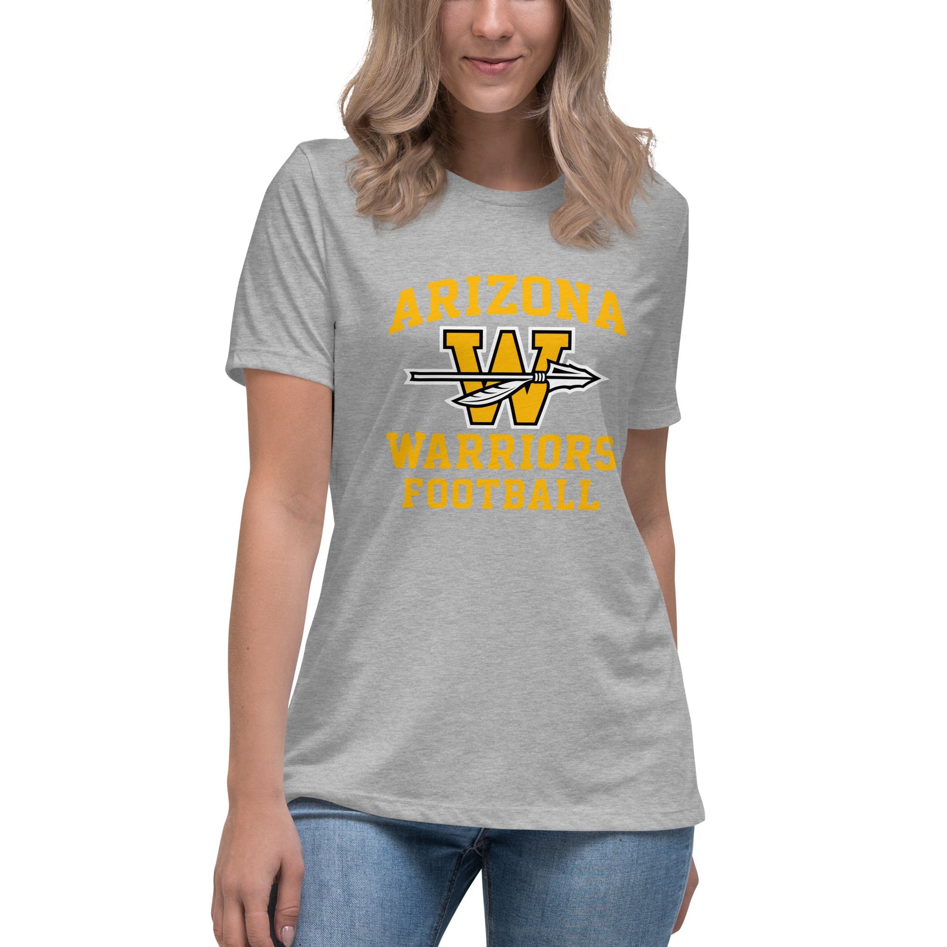 Performance | Women's Relaxed T Shirt | Arizona Warriors Prep Academy | Alt Logo