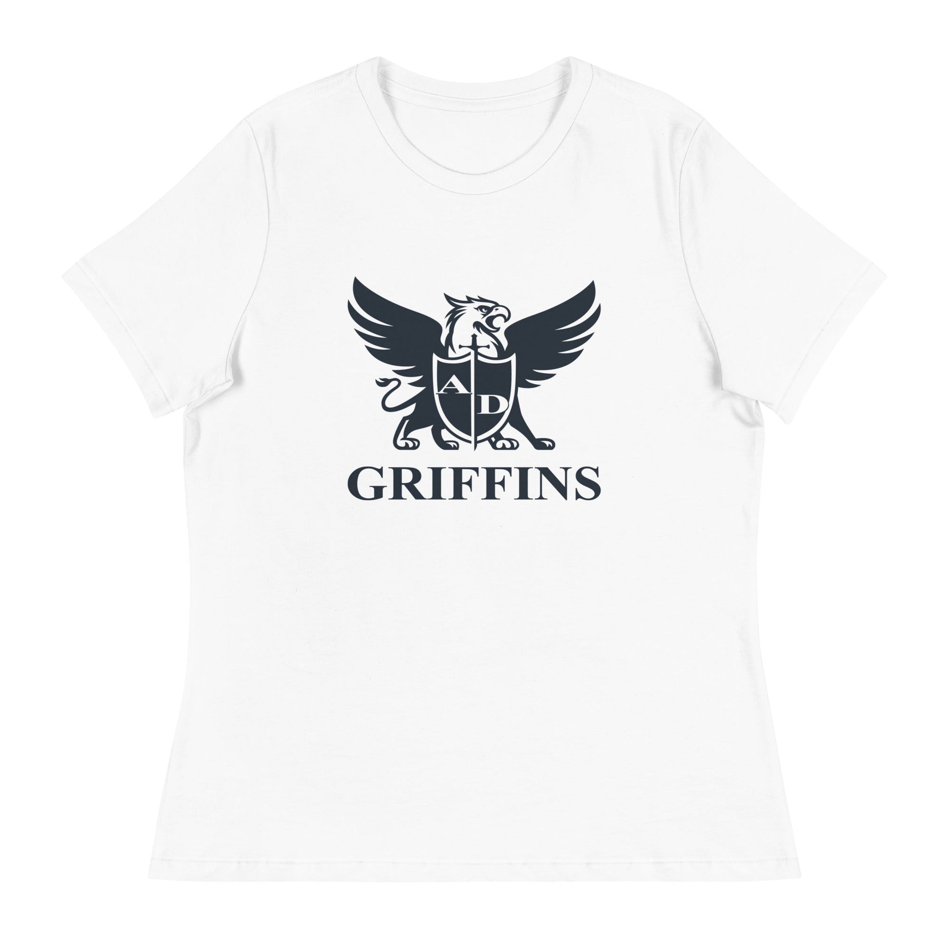 Performance | Women's Relaxed T Shirt | Arma Dei Academy Basketball | Griffin Logo
