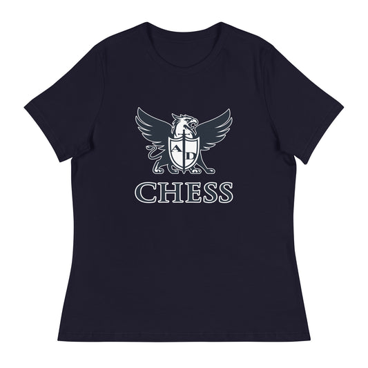 Performance | Women's Relaxed T Shirt | Arma Dei Academy Chess