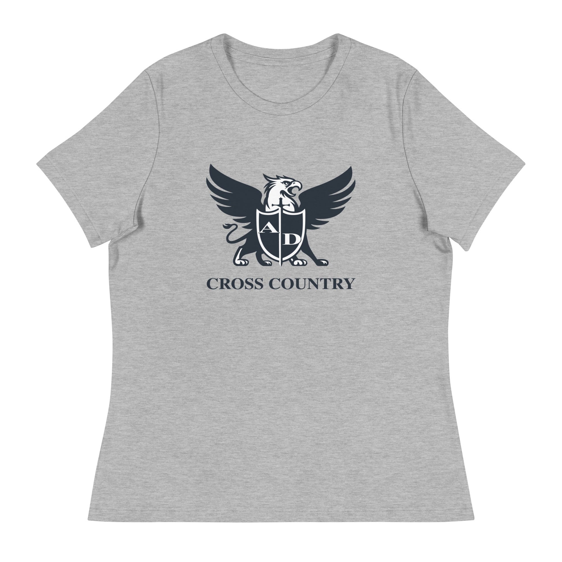 Performance | Women's Relaxed T Shirt | Arma Dei Academy Cross Country | Griffin Logo