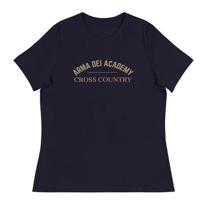 Performance | Women's Relaxed T Shirt | Arma Dei Academy Cross Country