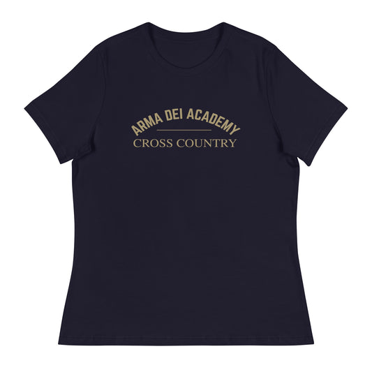 Performance | Women's Relaxed T Shirt | Arma Dei Academy Cross Country