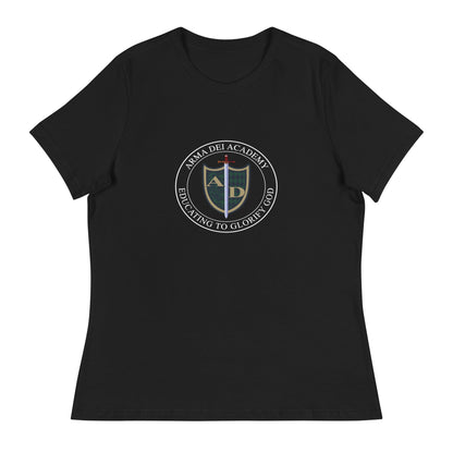 Performance | Women's Relaxed T Shirt | Arma Dei Academy | Emblem