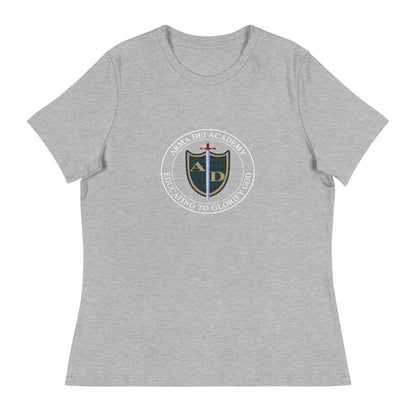 Performance | Women's Relaxed T Shirt | Arma Dei Academy | Emblem