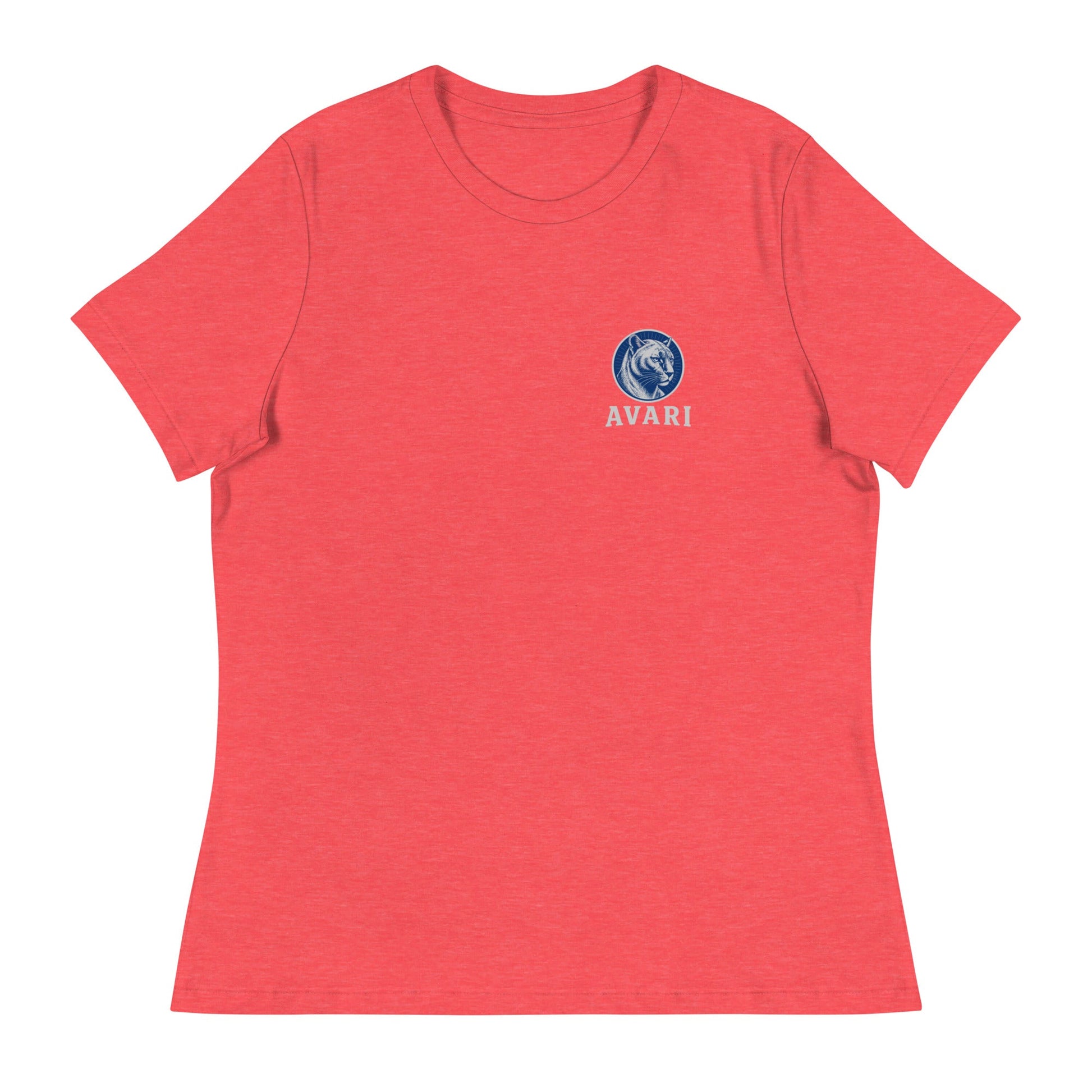 Performance | Women's Relaxed T Shirt | Arma Dei Academy Logic Houses | Avari Logo
