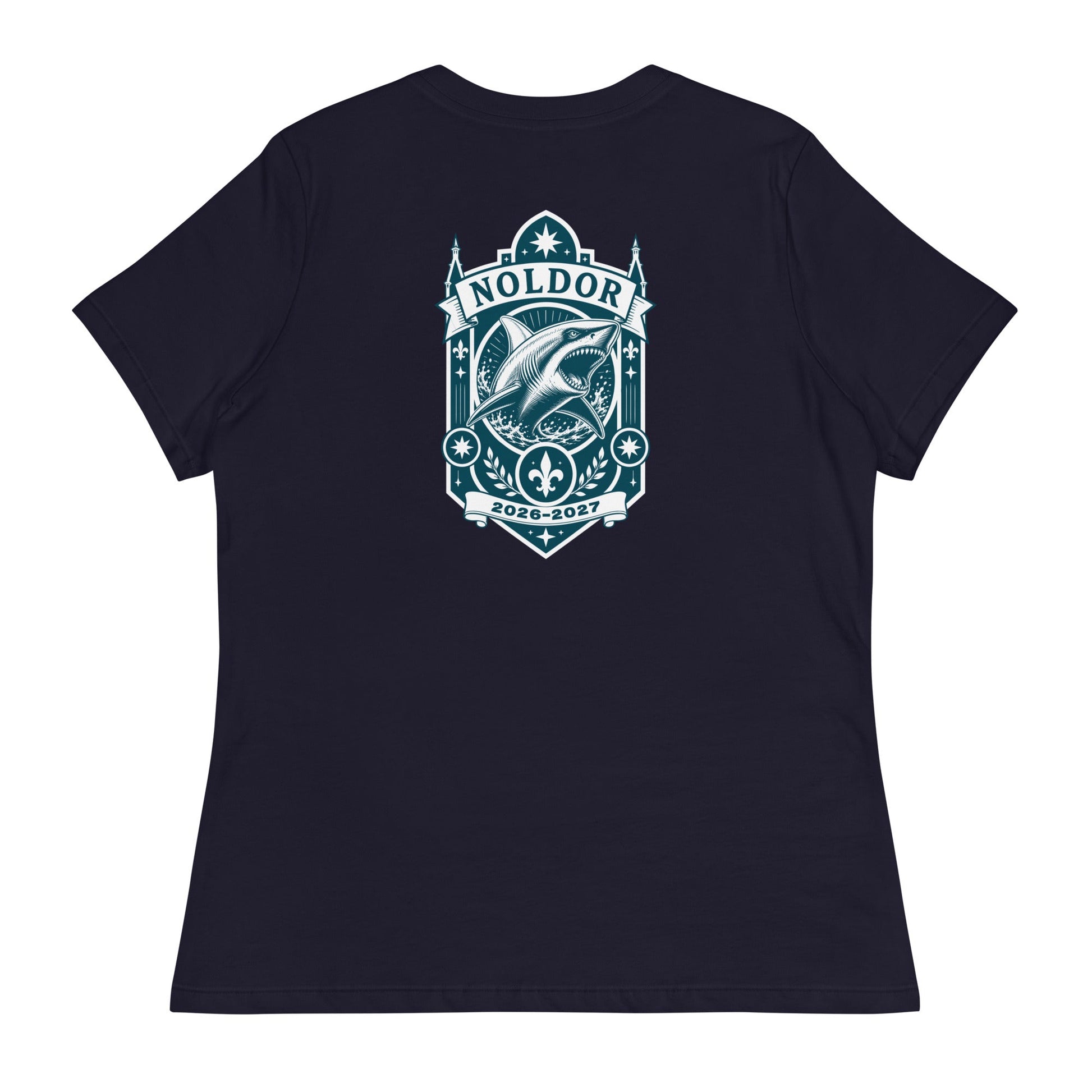 Performance | Women's Relaxed T Shirt | Arma Dei Academy Logic Houses | Noldor Logo