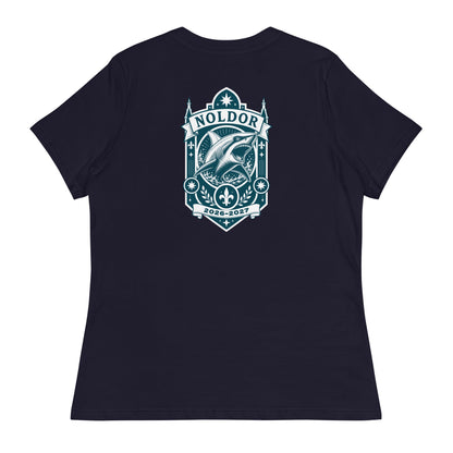Performance | Women's Relaxed T Shirt | Arma Dei Academy Logic Houses | Noldor Logo