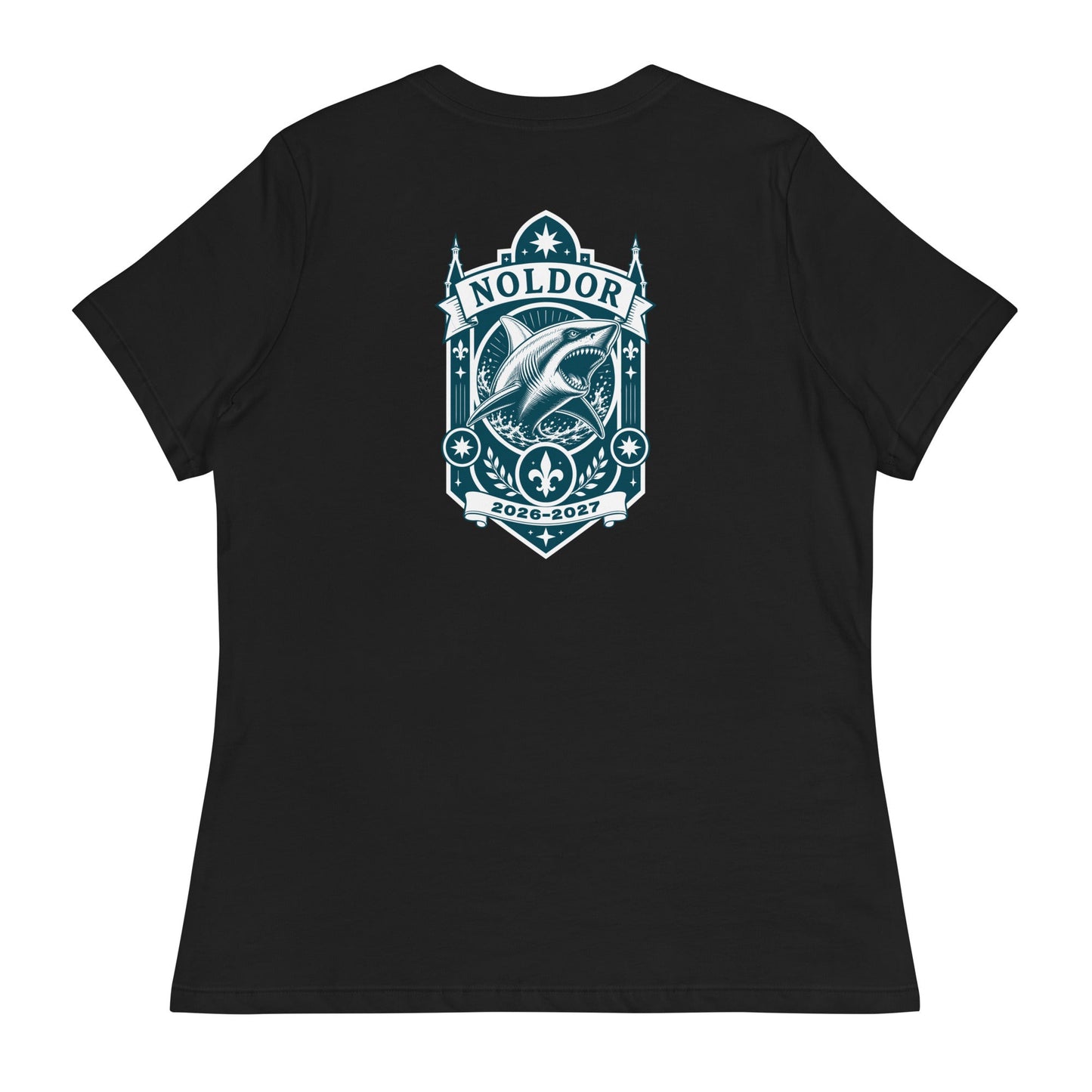 Performance | Women's Relaxed T Shirt | Arma Dei Academy Logic Houses | Noldor Logo