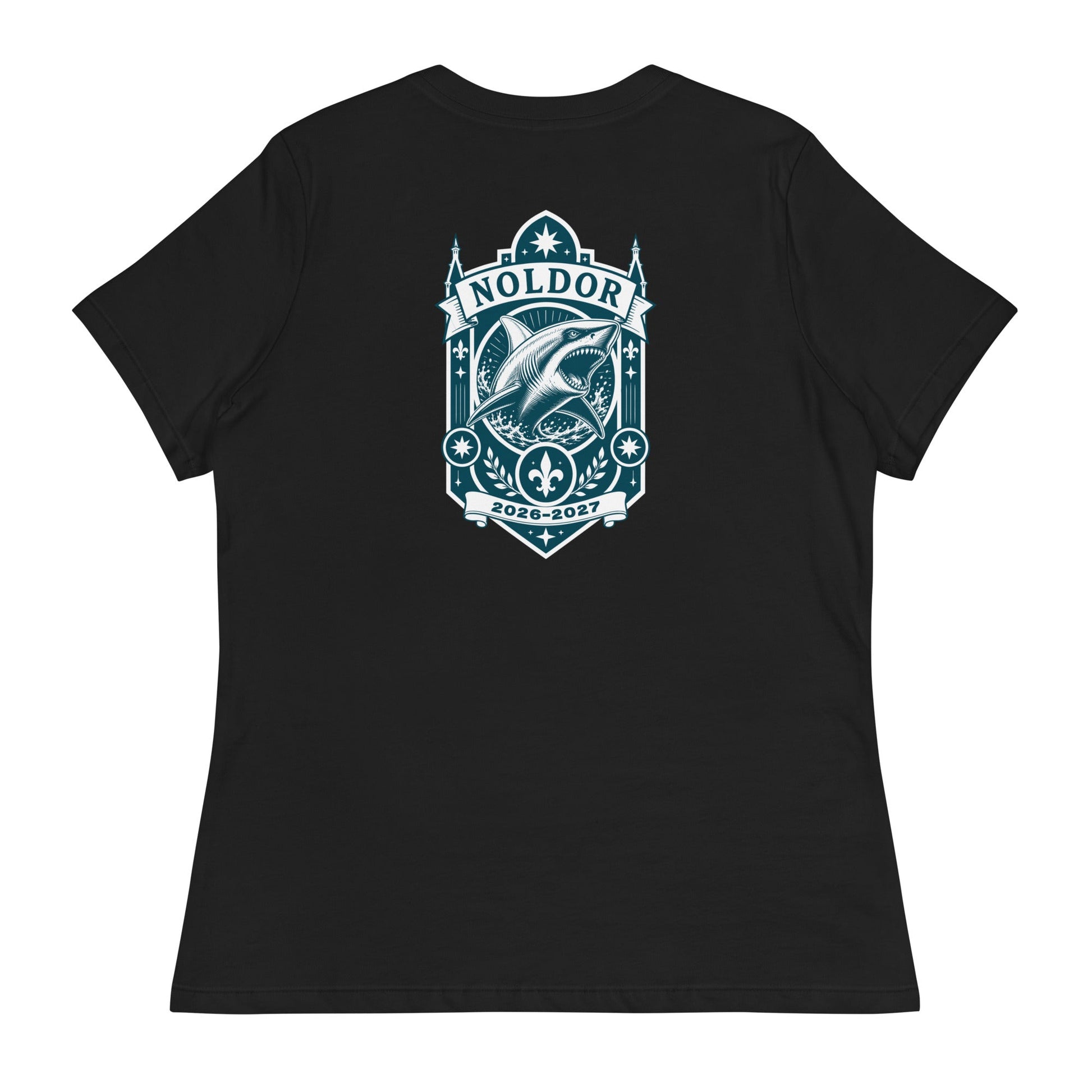 Performance | Women's Relaxed T Shirt | Arma Dei Academy Logic Houses | Noldor Logo
