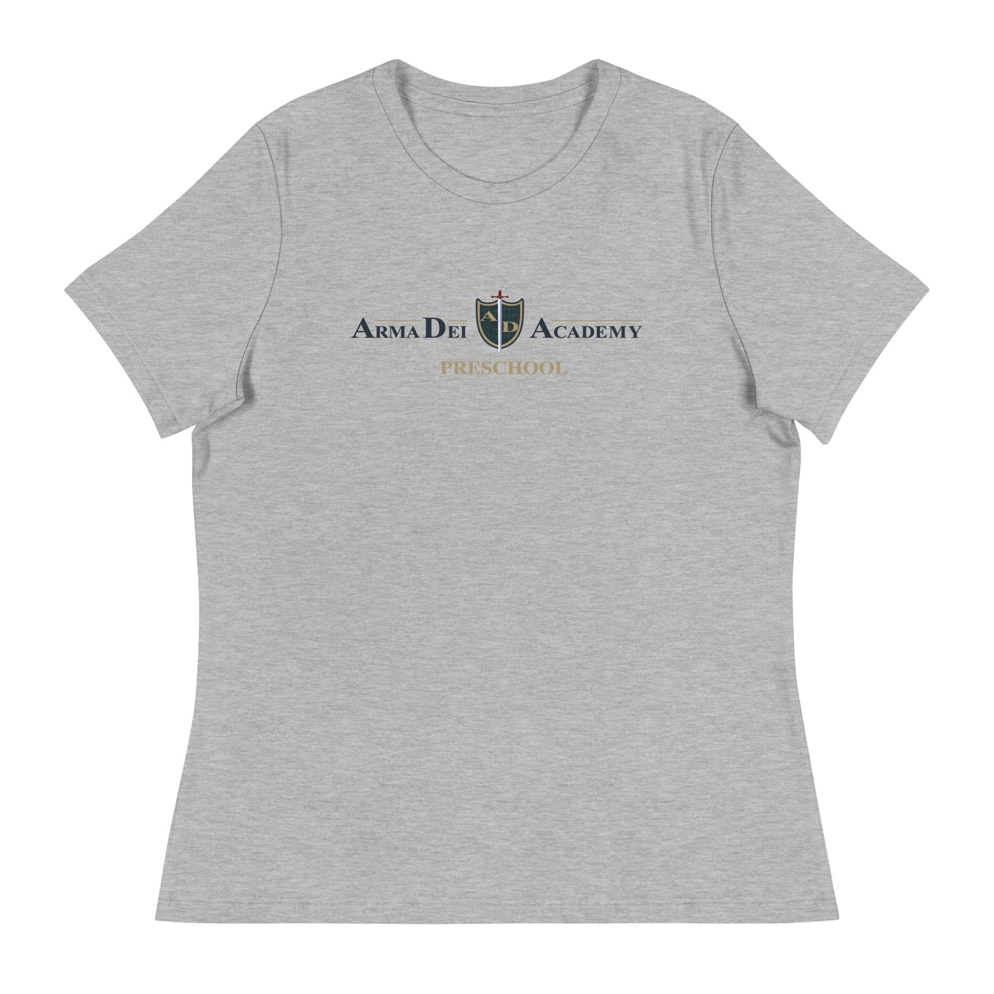 Performance | Women's Relaxed T Shirt | Arma Dei Academy Preschool | Alt Logo
