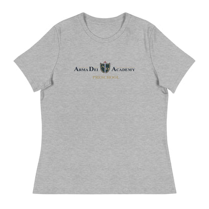 Performance | Women's Relaxed T Shirt | Arma Dei Academy Preschool | Alt Logo