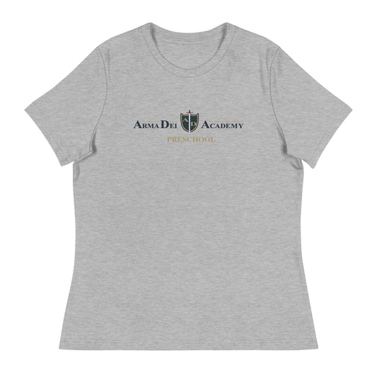 Performance | Women's Relaxed T Shirt | Arma Dei Academy Preschool | Alt Logo