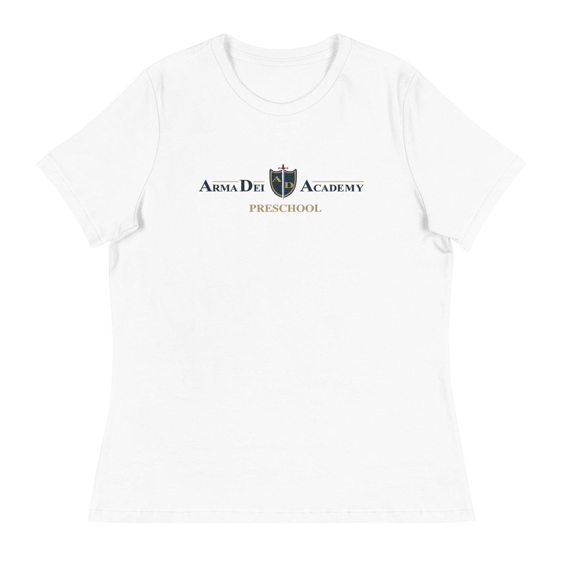 Performance | Women's Relaxed T Shirt | Arma Dei Academy Preschool | Alt Logo