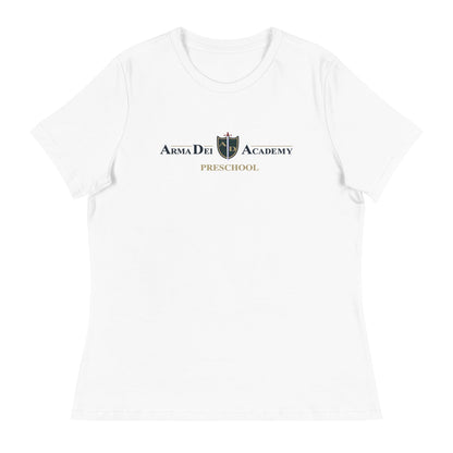 Performance | Women's Relaxed T Shirt | Arma Dei Academy Preschool | Alt Logo