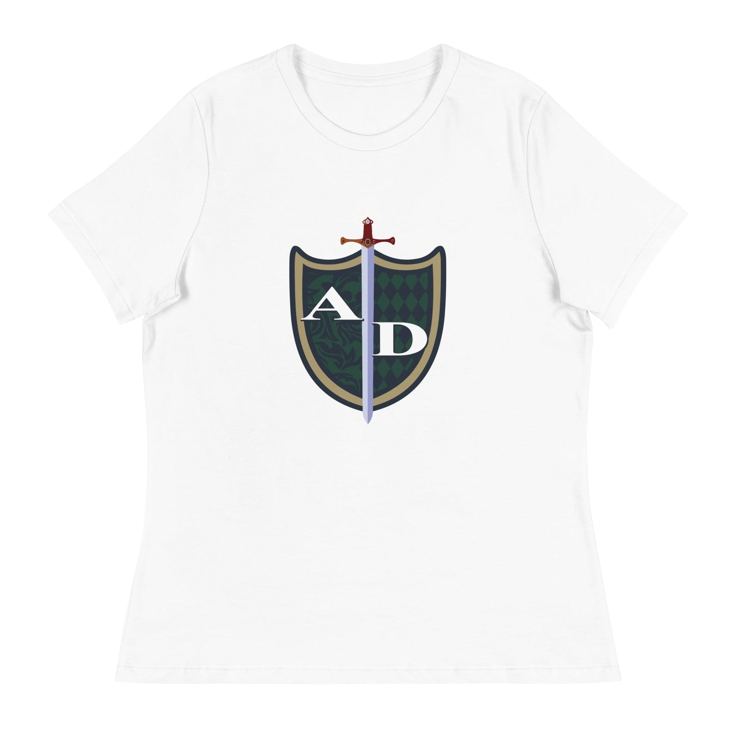 Performance | Women's Relaxed T Shirt | Arma Dei Academy | Shield