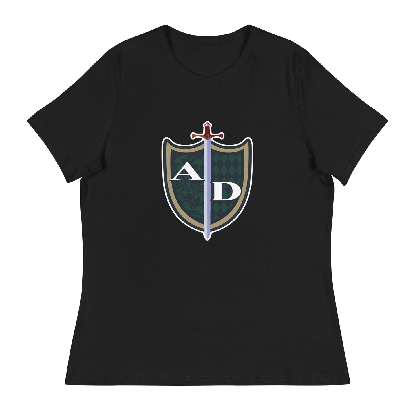 Performance | Women's Relaxed T Shirt | Arma Dei Academy | Shield