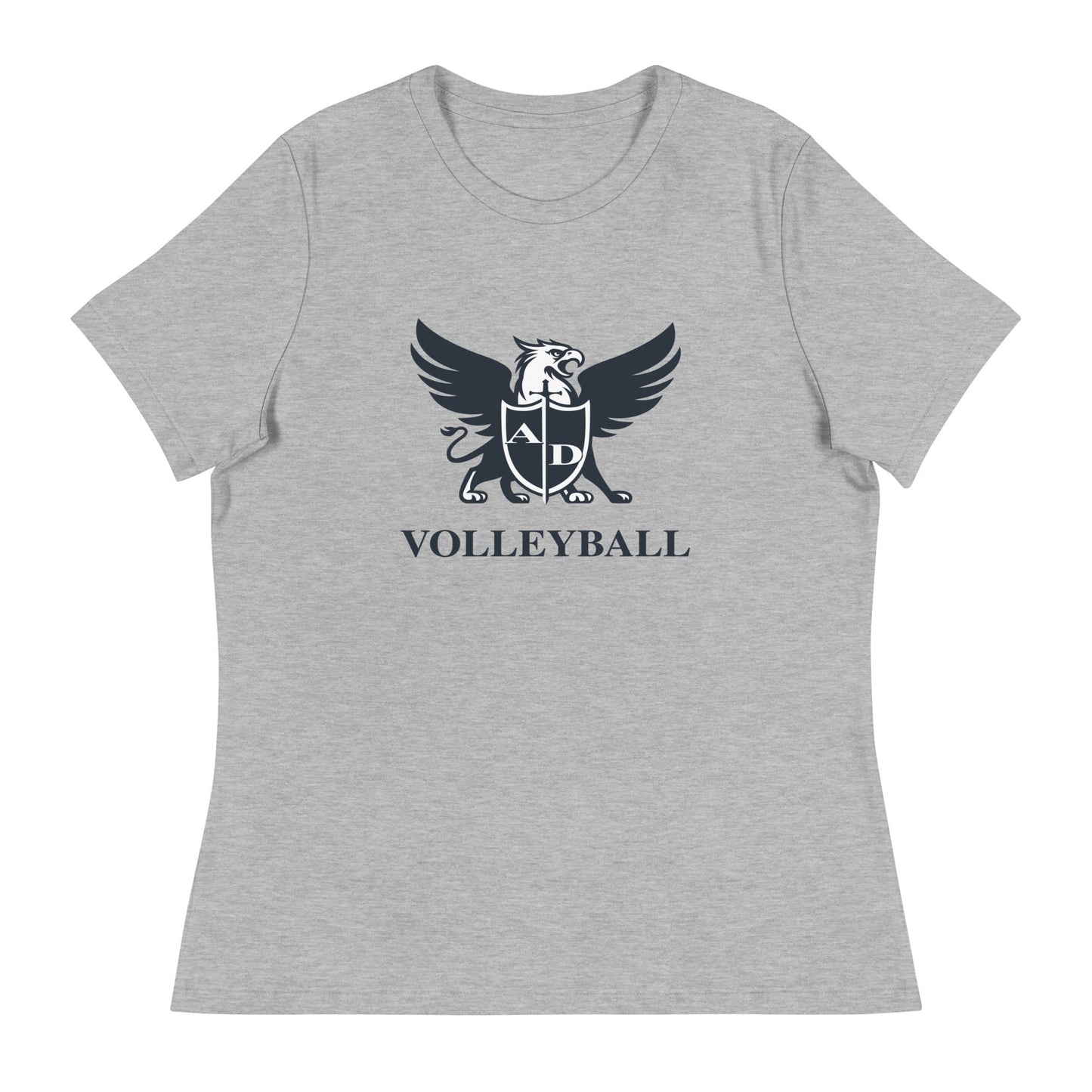Performance | Women's Relaxed T Shirt | Arma Dei Academy Volleyball | Griffin Logo