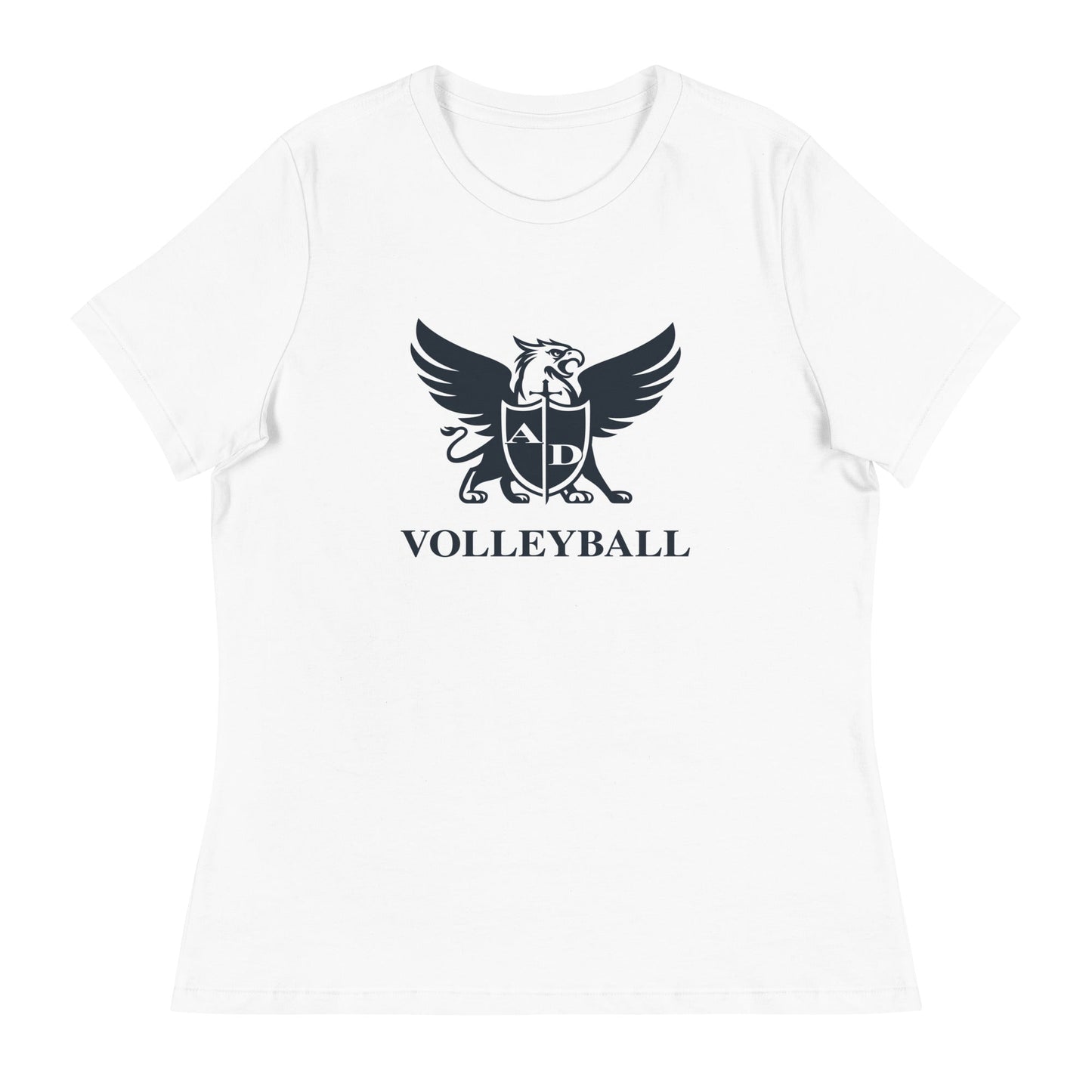 Performance | Women's Relaxed T Shirt | Arma Dei Academy Volleyball | Griffin Logo