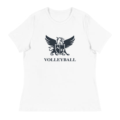 Performance | Women's Relaxed T Shirt | Arma Dei Academy Volleyball | Griffin Logo