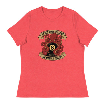 Performance | Women's Relaxed T Shirt | Army War College (Seminar 8) | Crest Logo