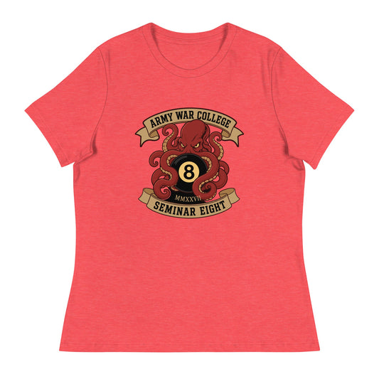Performance | Women's Relaxed T Shirt | Army War College (Seminar 8) | Crest Logo