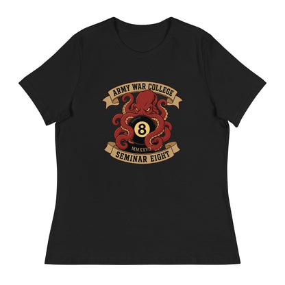 Performance | Women's Relaxed T Shirt | Army War College (Seminar 8) | Crest Logo
