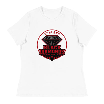 Performance | Women's Relaxed T Shirt | Ashland Black Diamonds | Badge Logo