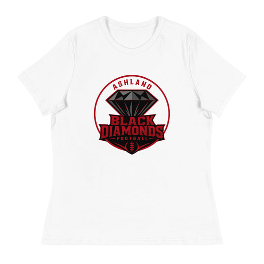 Performance | Women's Relaxed T Shirt | Ashland Black Diamonds | Badge Logo