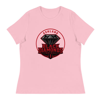 Performance | Women's Relaxed T Shirt | Ashland Black Diamonds | Badge Logo