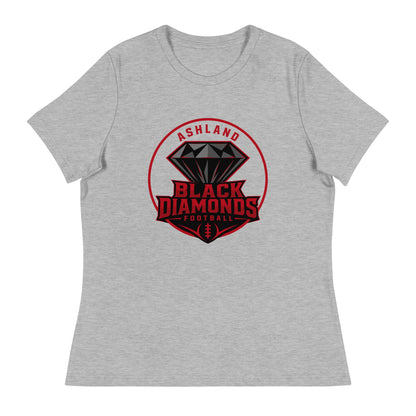 Performance | Women's Relaxed T Shirt | Ashland Black Diamonds | Badge Logo