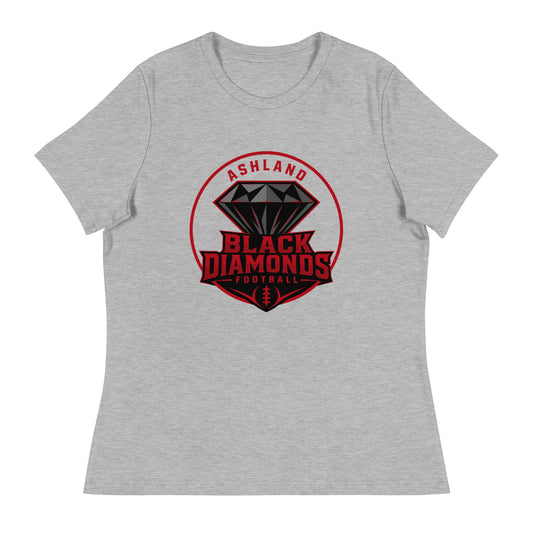 Performance | Women's Relaxed T Shirt | Ashland Black Diamonds | Badge Logo